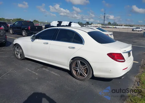 2017 Mercedes-Benz E 300 из США, поврежденный, VIN WDDZF4JB4HA258952